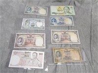 Vintage Currency of Thailand
