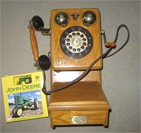 Spirit of St. Louis oak case phone and a John