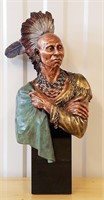 1994 Ltd Ed Sculpture Chief Blackhawk C. Pardell