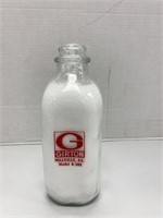 "Girton" Quart Milk Bottle
