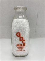 "Guernsey Dairy Co" Quart Milk Bottle