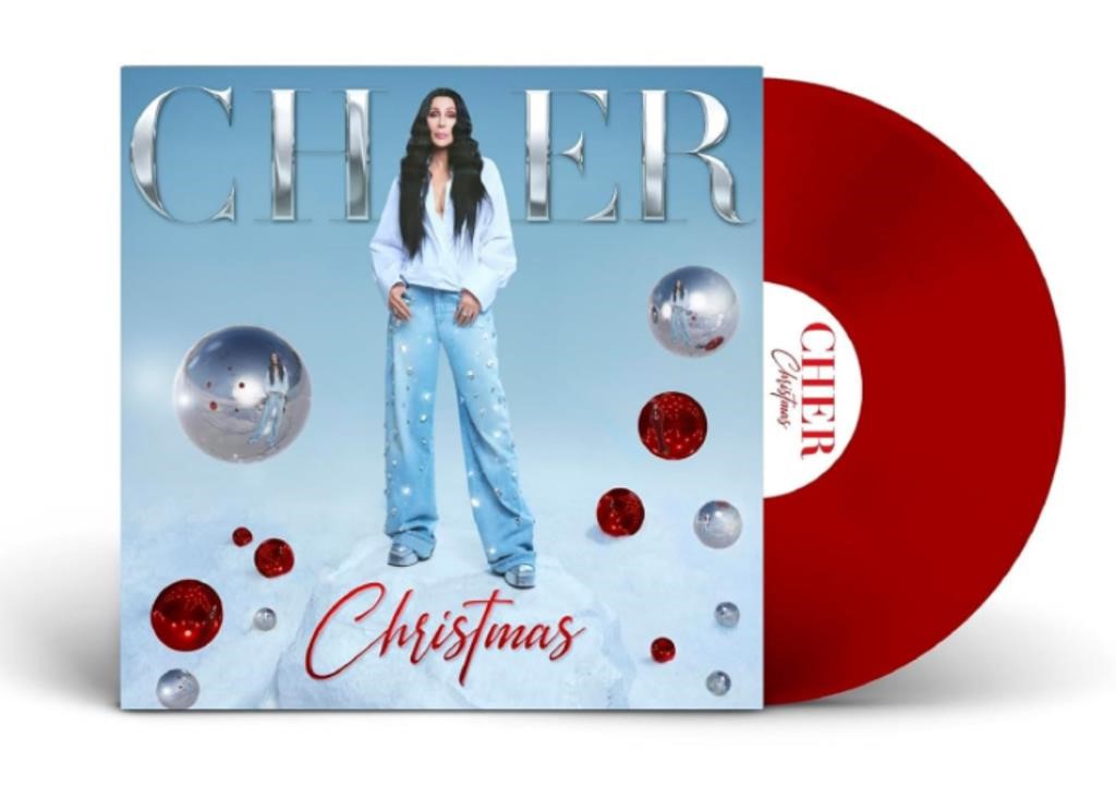 CHER CHRISTMAS RUBY RED VINYL