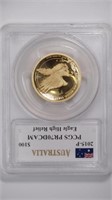 2015 Perth Mint Gold 1ozt WedgeTailed Eagle