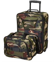 Rockland Fashion Softside Upright Luggage Set, Cam