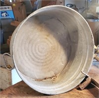 Round Galvanized Tub