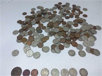 American Coins - One Lg Cent, Indians, Silver