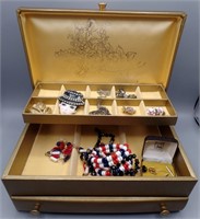 Buxton Jewelry Box & Costume Jewelry