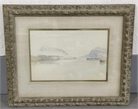 (RK) Landscape Turner Picture/Print in frame  20