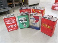 Metal gas & oil cans