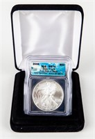 Coin 2006 Silver Eagle ICG-MS70