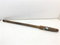 Antique Long Handled Wood Agitator Stick 36in L