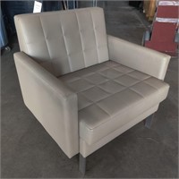 Beige Polyurethane Coalesse Chair by Steelcase