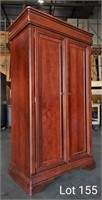Large Wooden Wardrobe/TV Cabinet