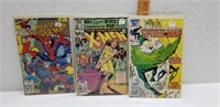 Lot of 3 Comic Books- 2 Web of Spiderman