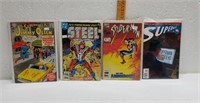 Lot of 4 Comic Books- Jimmy Olsen. Steel
