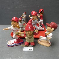 Assorted Phillies Bobblehead Figurines