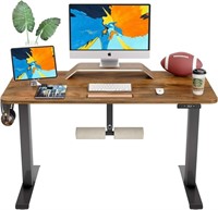 48 Inch Dual Motor Height Adjustable Desk