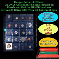 Unique Father & 2 Sons US ONLY Collection,The kids