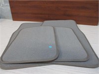 New Set of Tan 4 Pc Floor Mats