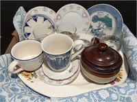 Decorative Plates and Cup Lot