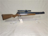 CROSSMAN 1400 AIR RIFLE W/ CROSMAN SCOPE, .22 CAL