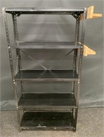 Black Metal Shelf w/5 Shelves (#3)