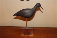 Shorebird Decoy in Natural Finish