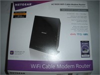 Net Gear WIFI Cable Modem Router AC1600