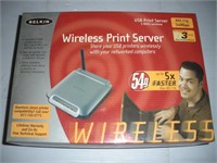 Belkin Wireless Print Server