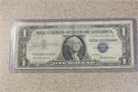 1957 One Dollar Blue Seal Star Note