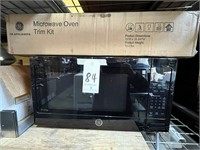 NEW GE PROFILE BUILT-IN MICROWAVE OVEN W/TRIM KIT