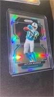 2021 prizm Football Jaylen Waddle Silver Holo Rc