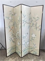 Asian Style Floral Room Divider