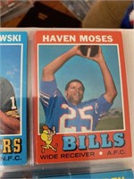 1971 TOPPS  HAVEN MOSES