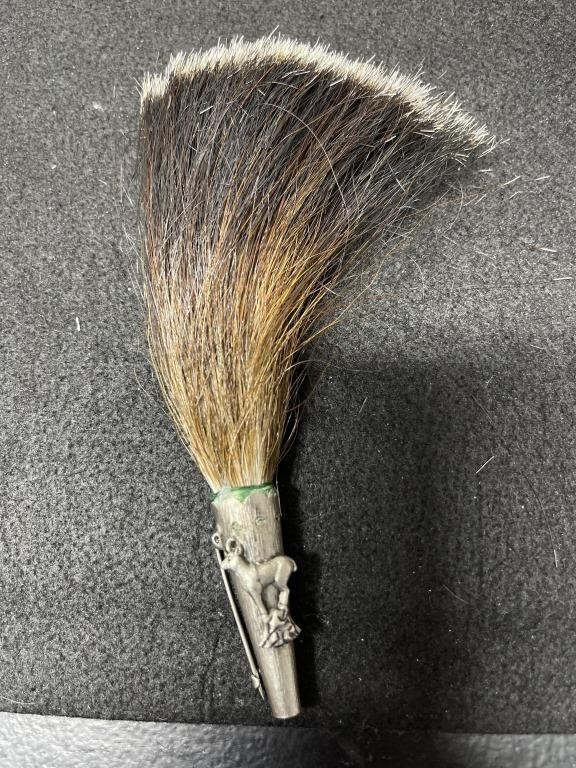 German Cap Pin With Boar Hair 6" Long