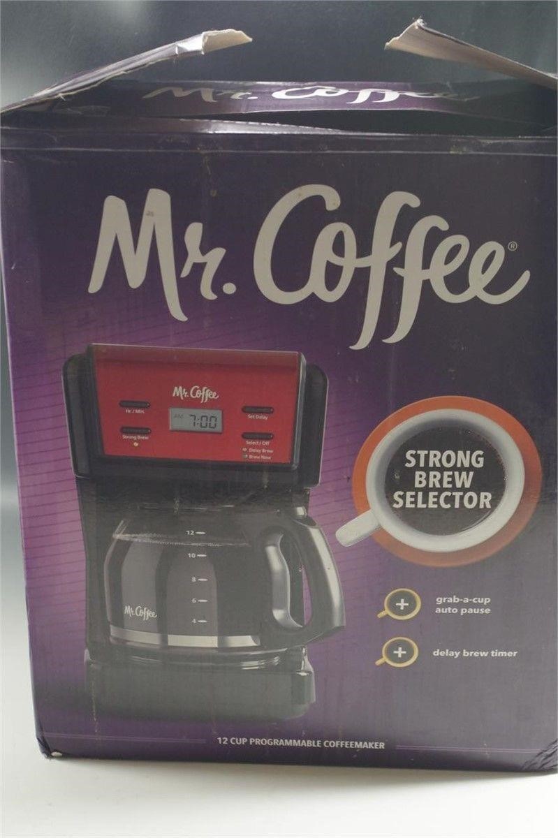 Mr. COFFEECOFFEEMAKER 12 CUP PROGRAMMABLE LIKE NEW