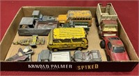 Group of vintage Tonka and other die-cast toys