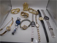 Lot of Beautiful Gold & Silver Colored Watches