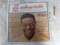 Record Nat King Cole Unforgettable Duophonic