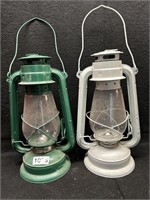 (2) 10" KEROSANE BARN LANTERNS