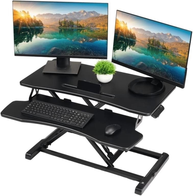 TechOrbits Desk Converter  37 Adjustable.