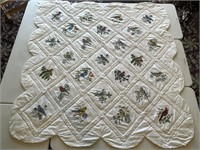 Bird w/ Lace Quilt