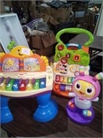 Lot of Fisher Price and VTech toys