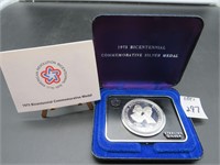 1973 Bicentennial Comm. Medal Sterling Silver