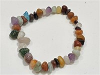 Mixed Polished Gemstone Bracelet