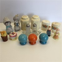 Group of Salt & Pepper Shakers