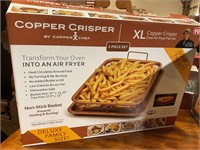 Copper oven air fryer new in box