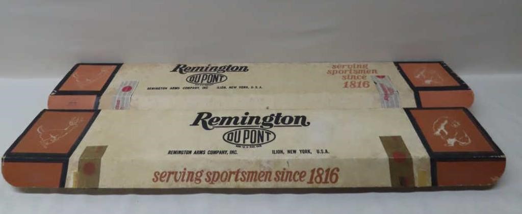 2- Remington Rifle Boxes