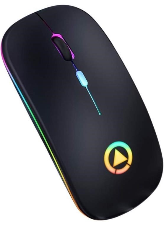 Rechargeable Wireless Mouse Optical LED Colorful