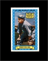 1972 Kellogg's ATG #10 Eddie Collins NRMT+